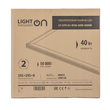 Панель ультратонкая светодиодная LightPhenomenON LT-UTP-01-IP40-40W-4000К - Светильники - Для общественных зданий - Магазин электрооборудования Проф-Электрик